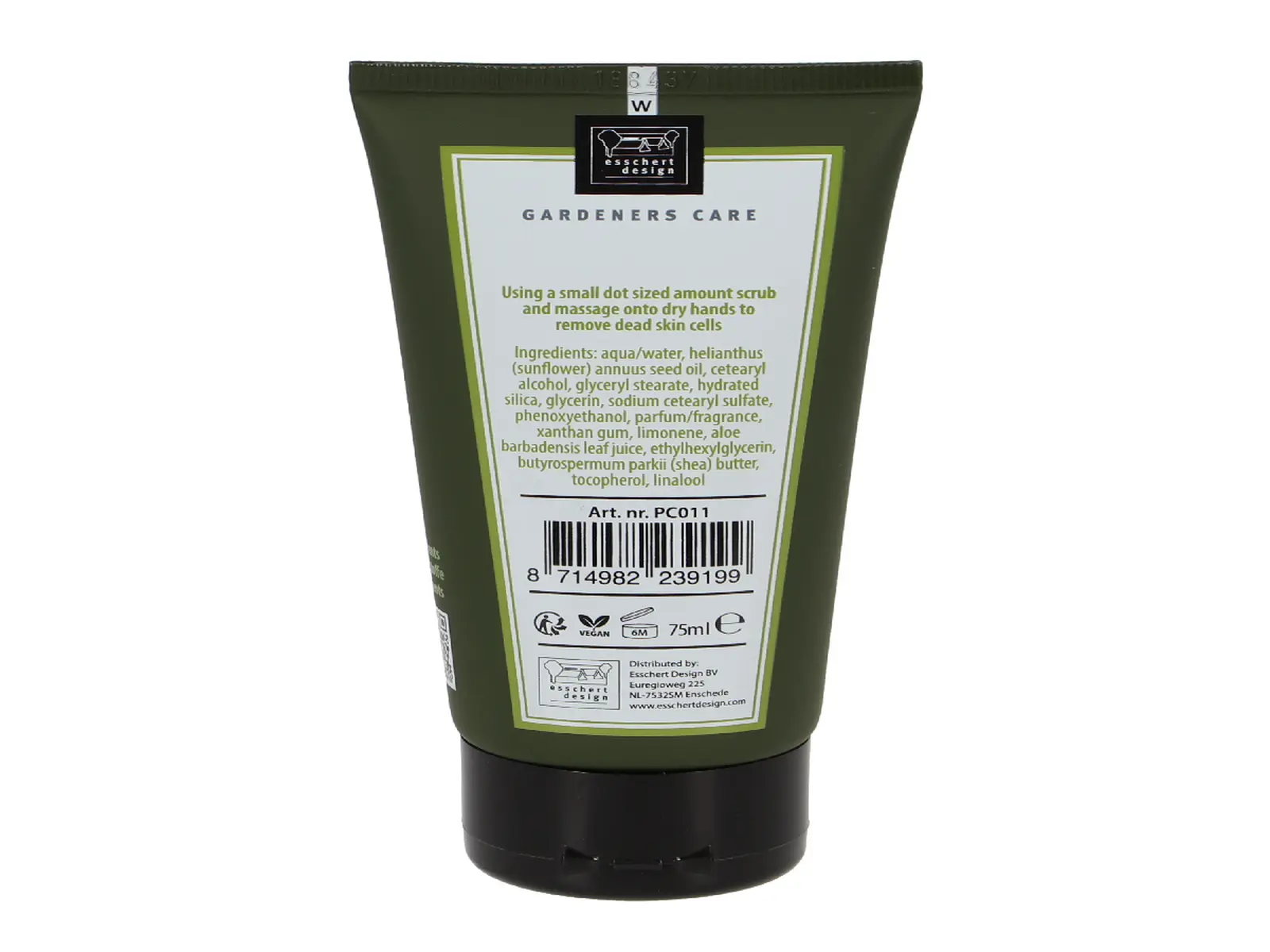 Peeling na ruce GARDNERS, s Aloe Vera, 75ml, BIO|Esschert Design