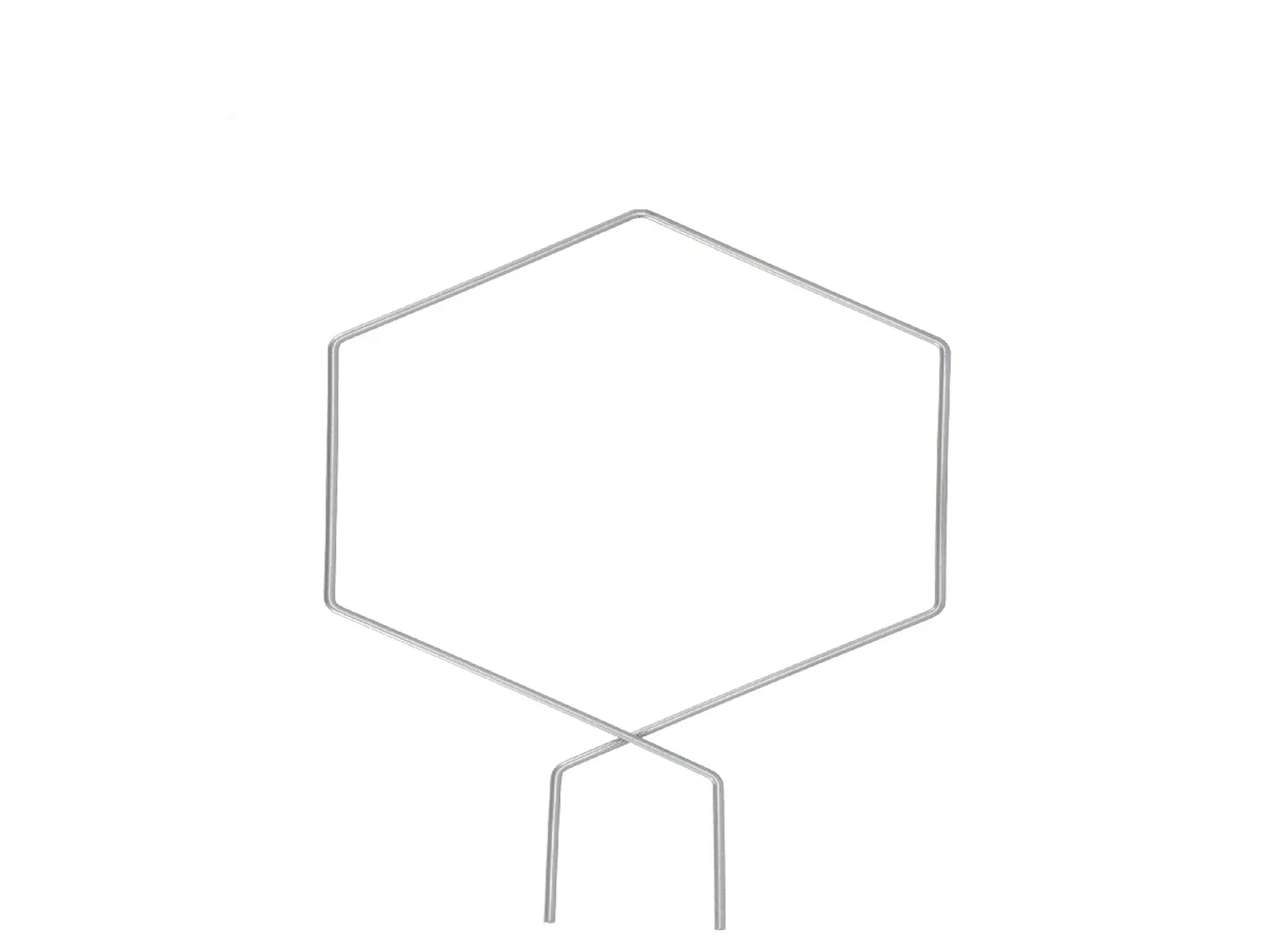 Podpora pro vysoké květiny GEOMETRIC, 41-48cm, (balení obsahuje 8 kusů!)|Esschert Design