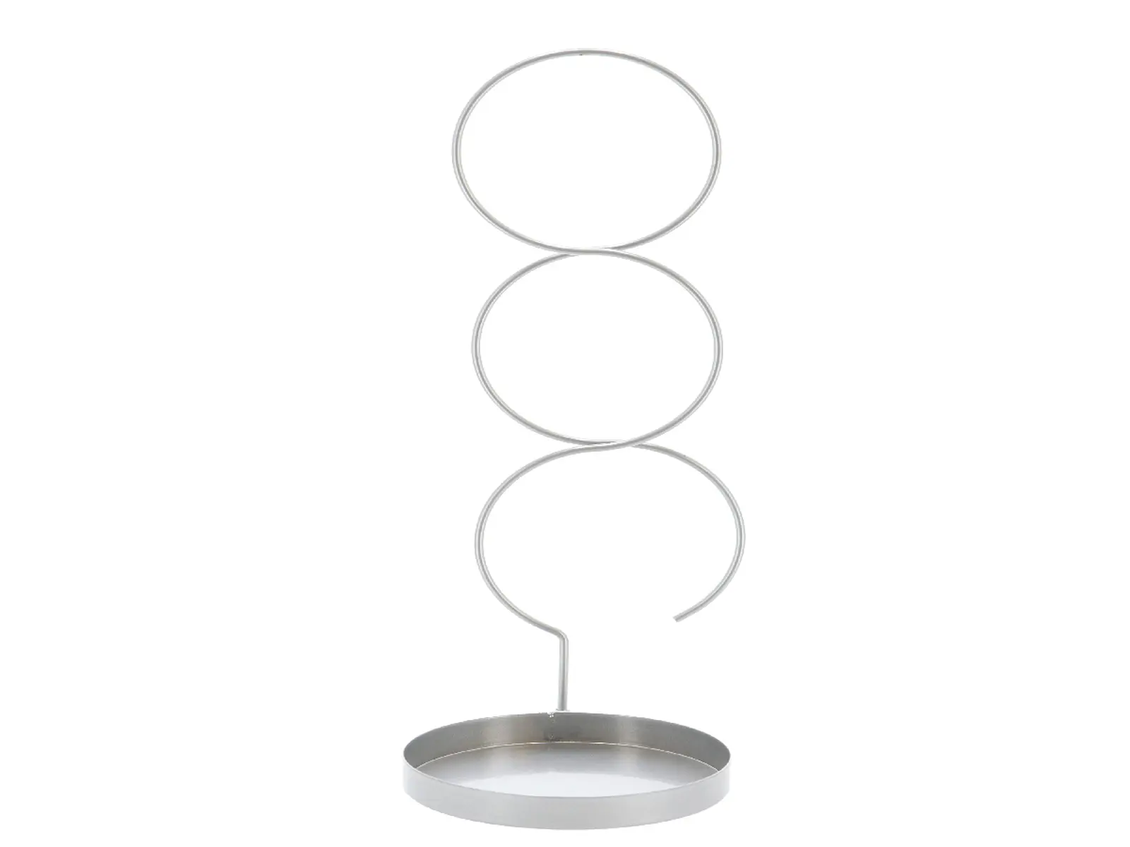 Podpora pro květiny GEOMETRIC s miskou, 39-49cm, (balení obsahuje 8 kusů!)|Esschert Design