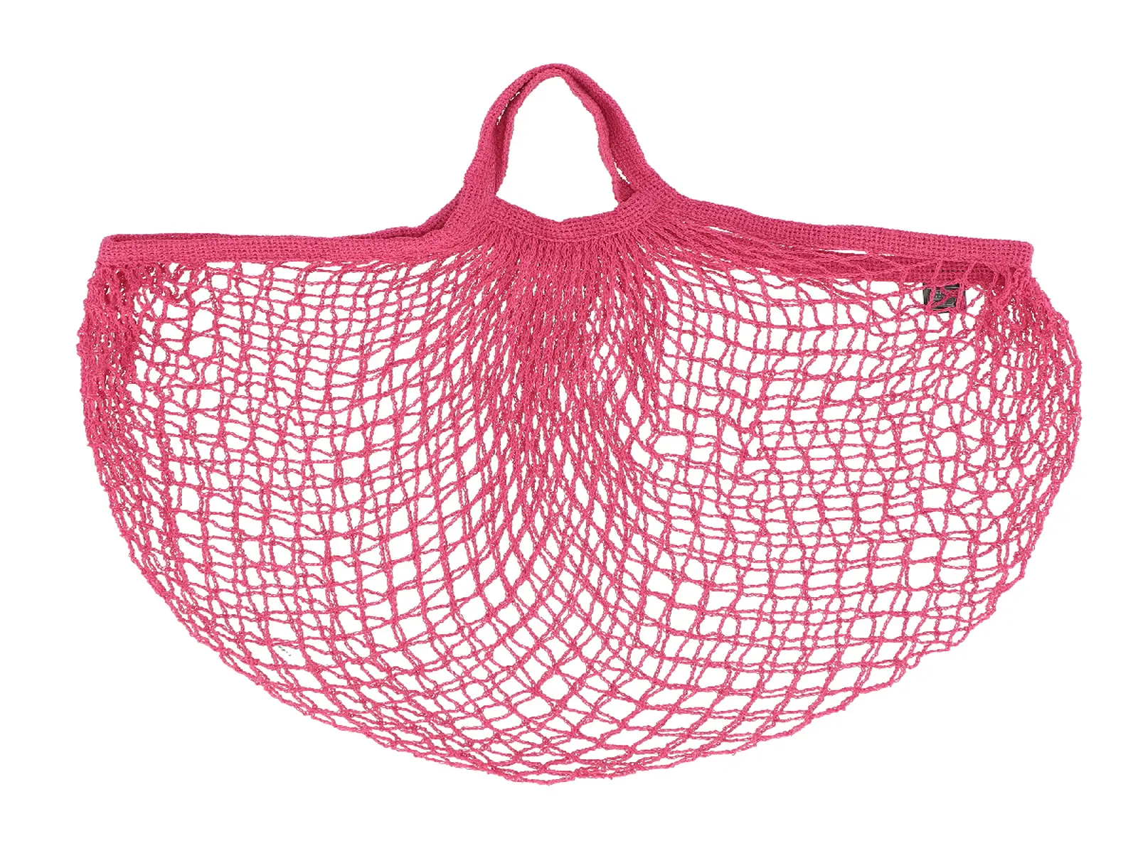 Taška síťovka, růžová, se zpevněným okrajem a úchytem, 42 x 1 x 47 cm|Esschert Design