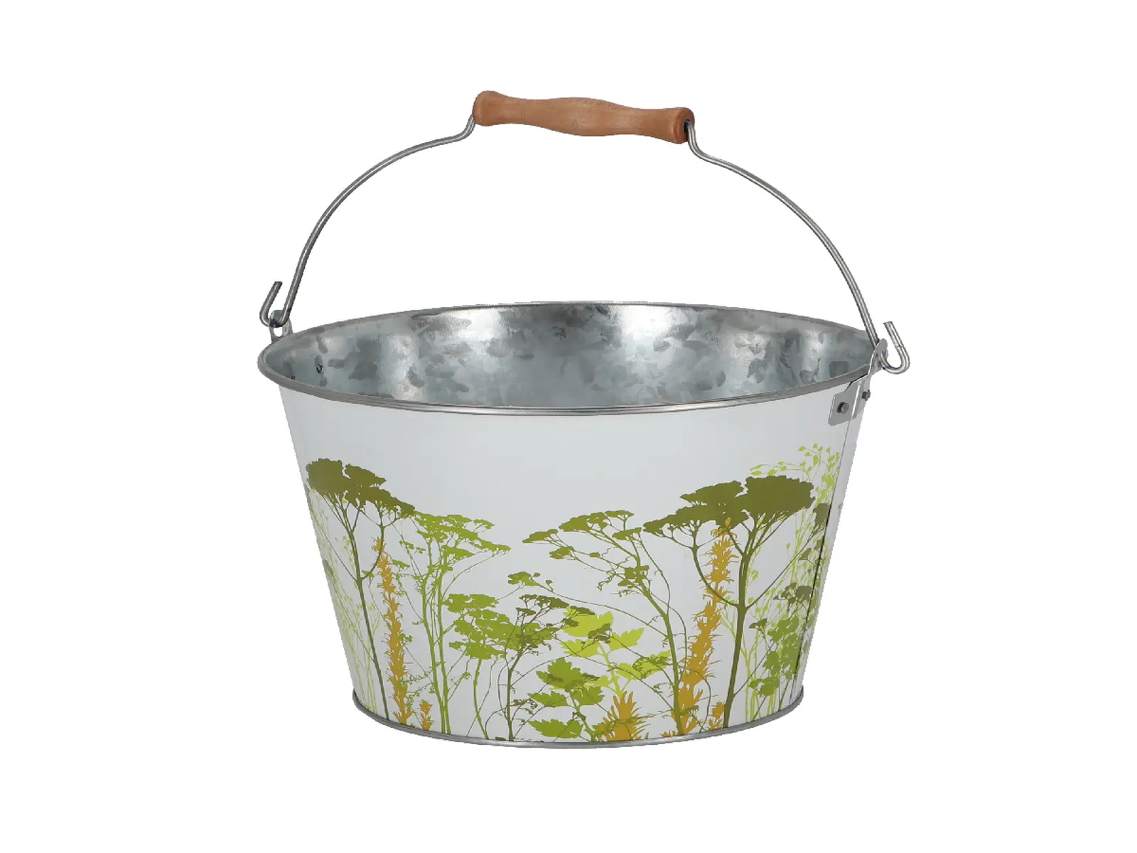 Kyblík s držákem HERBS, pr.26x20cm, 5L|Esschert Design