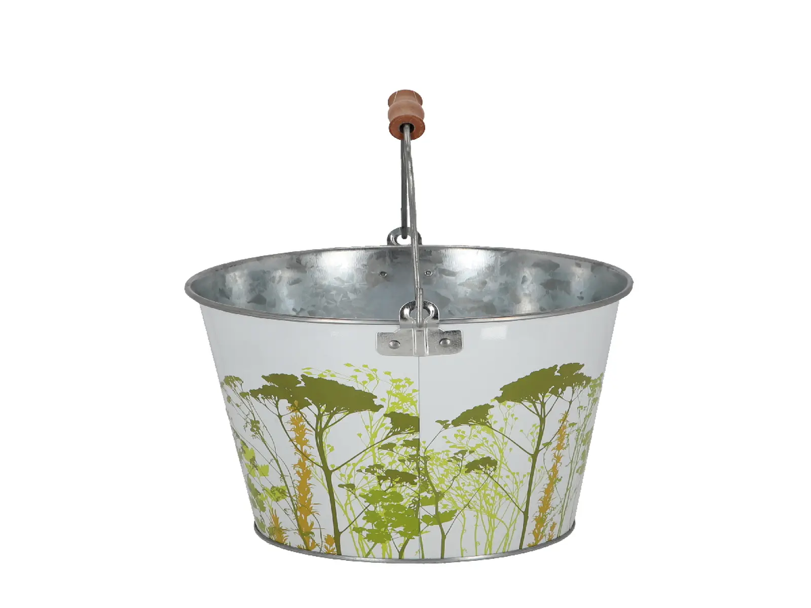 Kyblík s držákem HERBS, pr.26x20cm, 5L|Esschert Design