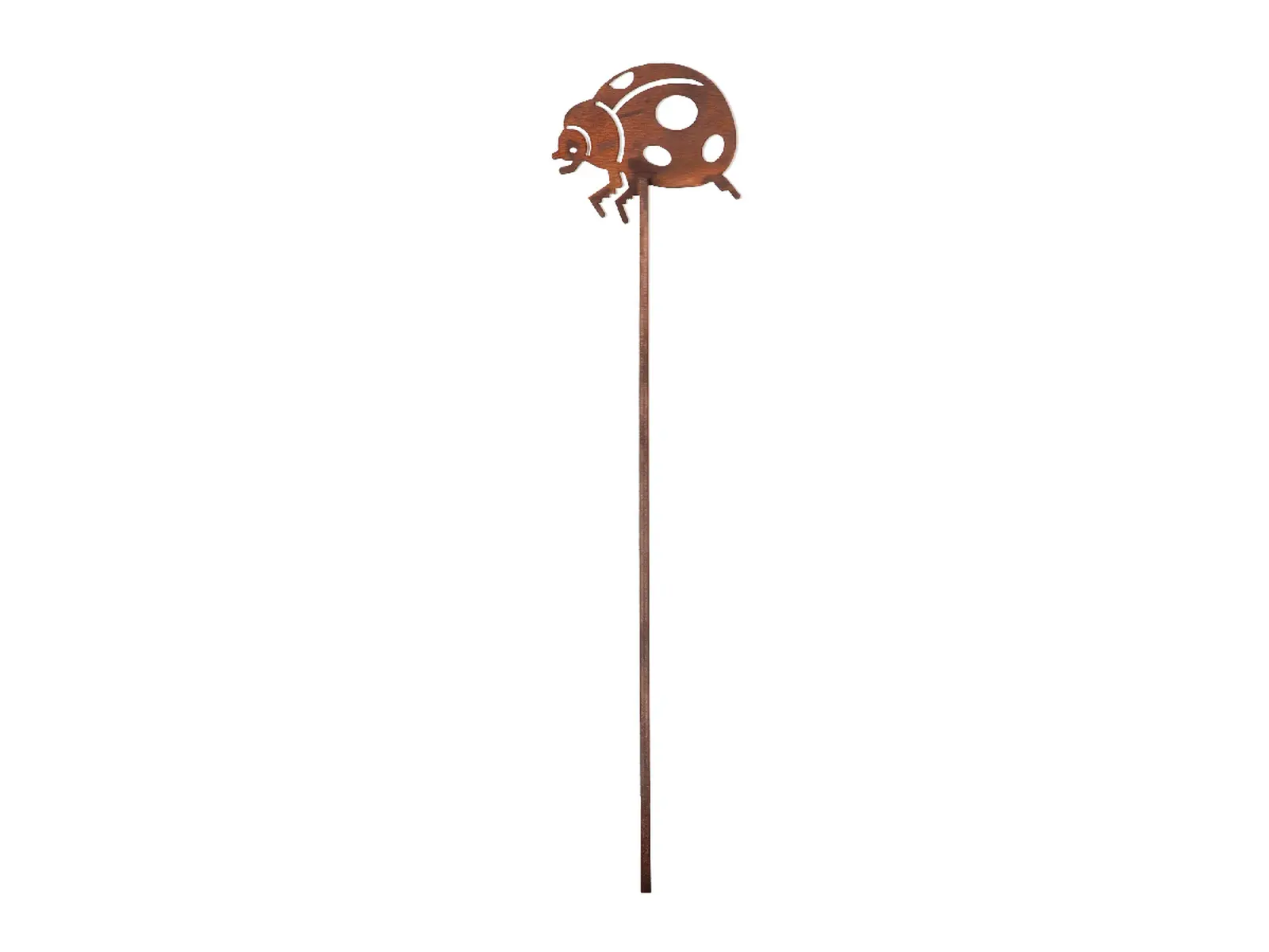 Dekorace zápich RUST, beruška, kov, 7x0,4x38cm|Esschert Design