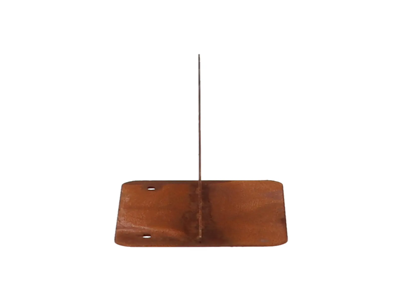 Dekorace RUST na podstavci, ježek, kov, 19x8x10cm|Esschert Design
