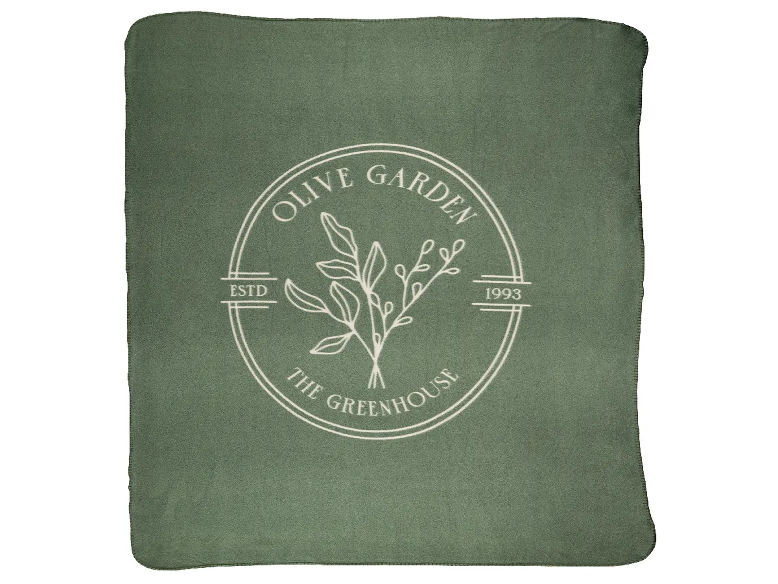 Deka zahradní OLIVE GARDEN, 130x180cm, zelená|Esschert Design