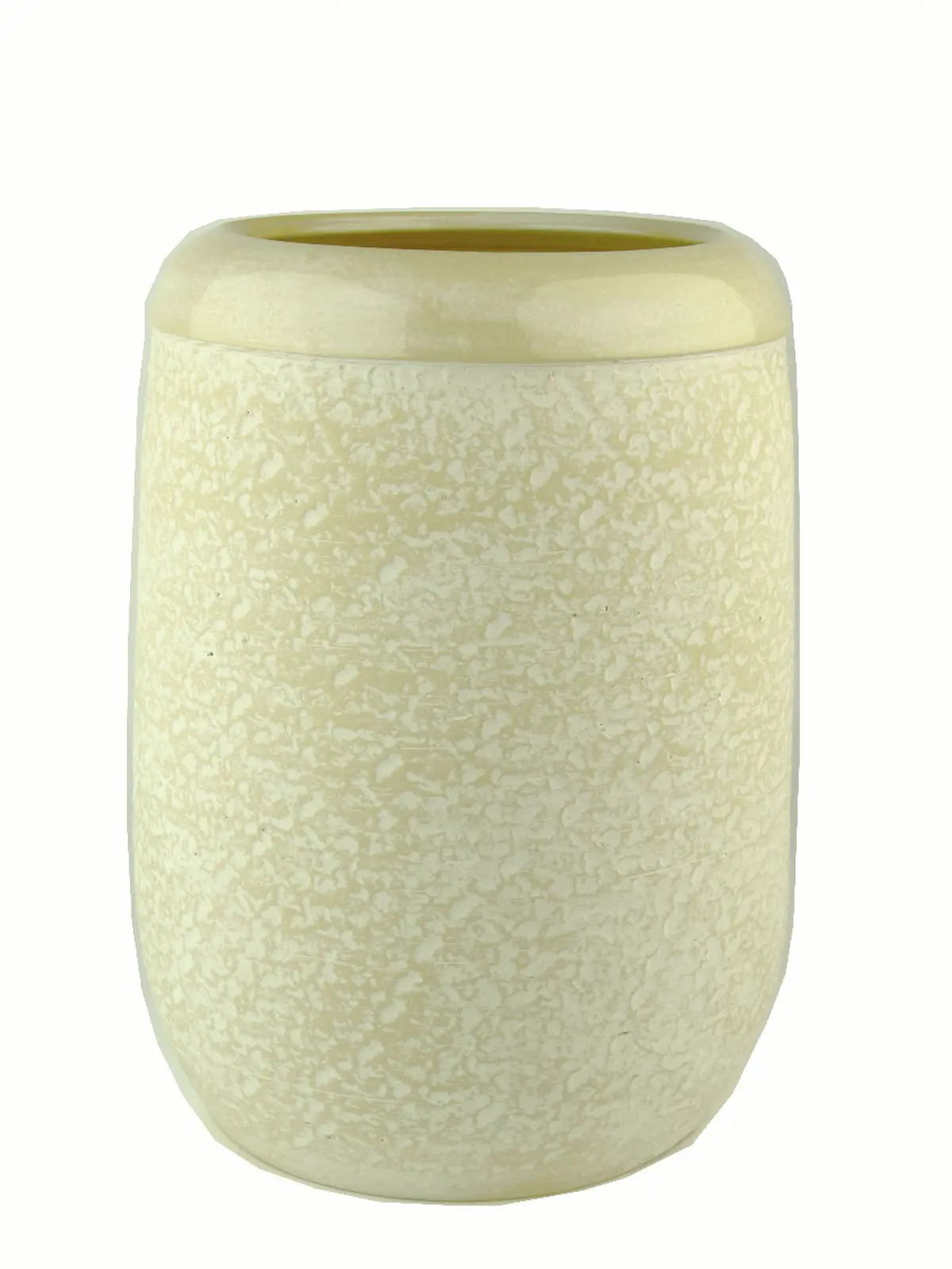 Váza keramická LAMEGO, pr.27x40cm, krémová|SHINY CREAM|Ego Dekor