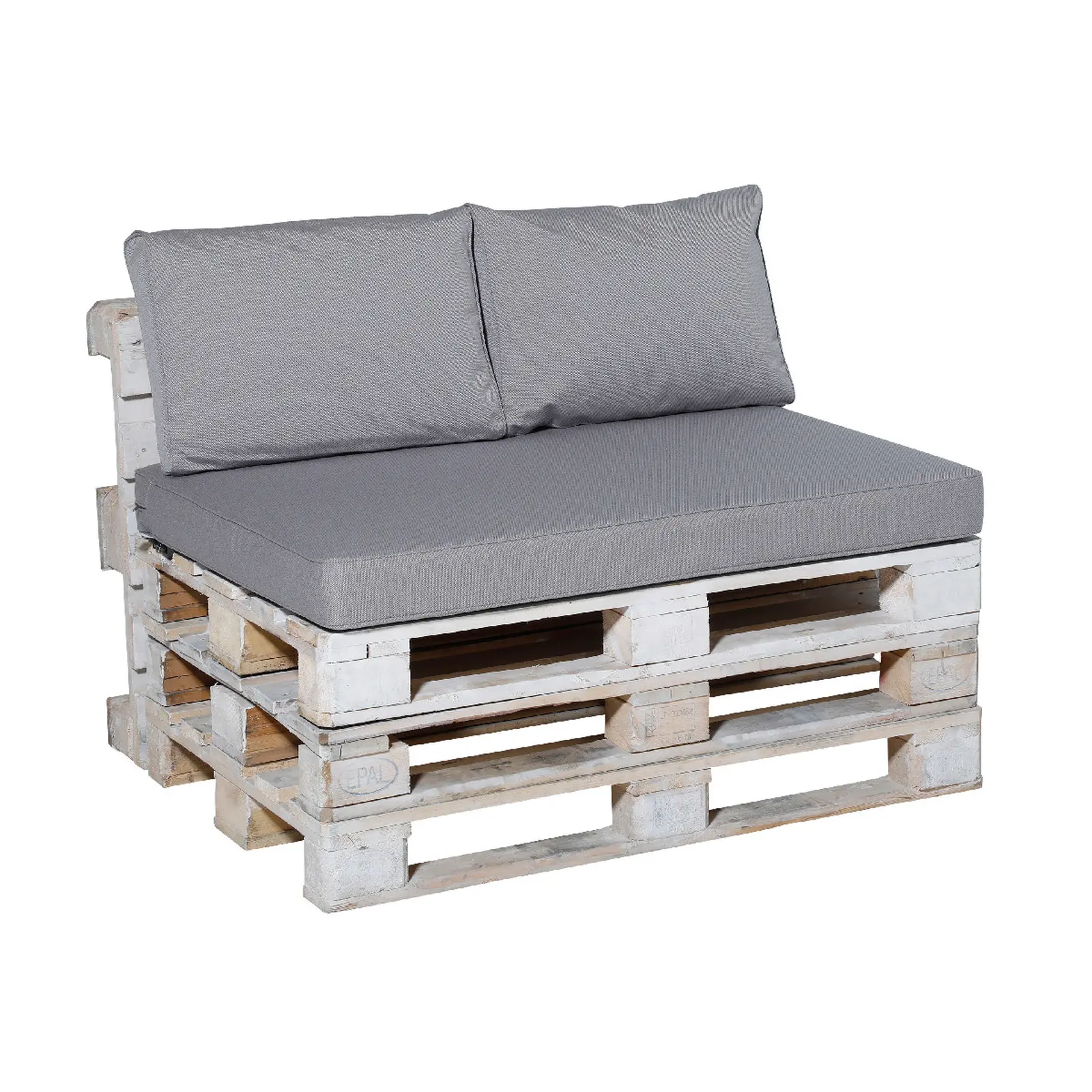 MADISON Sedák na EURO paletu 120x80cm, Manchester light grey, PROFI LINE OUTDOOR