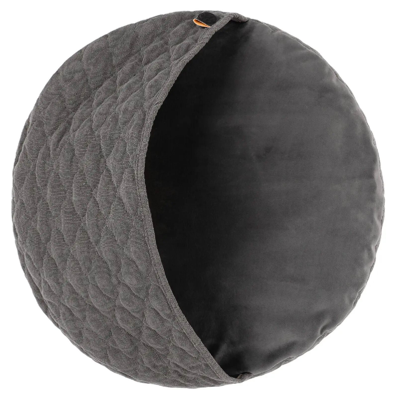 Puf pro kočku se skrýší O 55cm, POUF, Anthracite|Van Baal