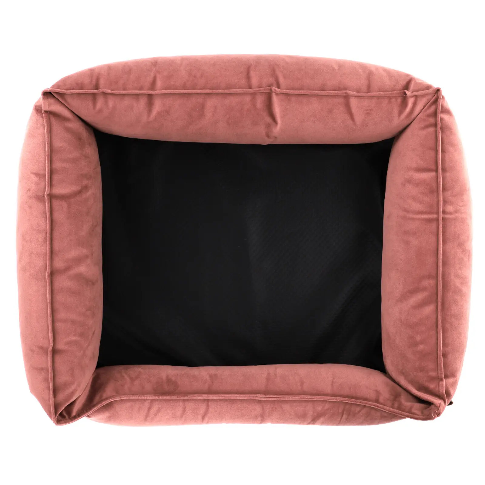 Pelíšek pro psa s okrajem 60x40x18cm, DOG COCOON, blush|Van Baal