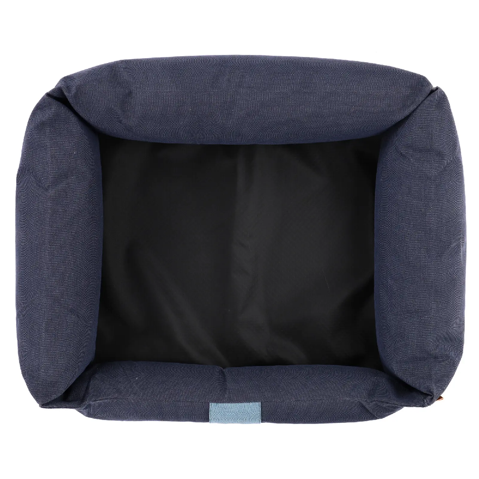 Pelíšek pro psa s okrajem 60x40x18cm, COCOON CANVAS, Navy|Van Baal