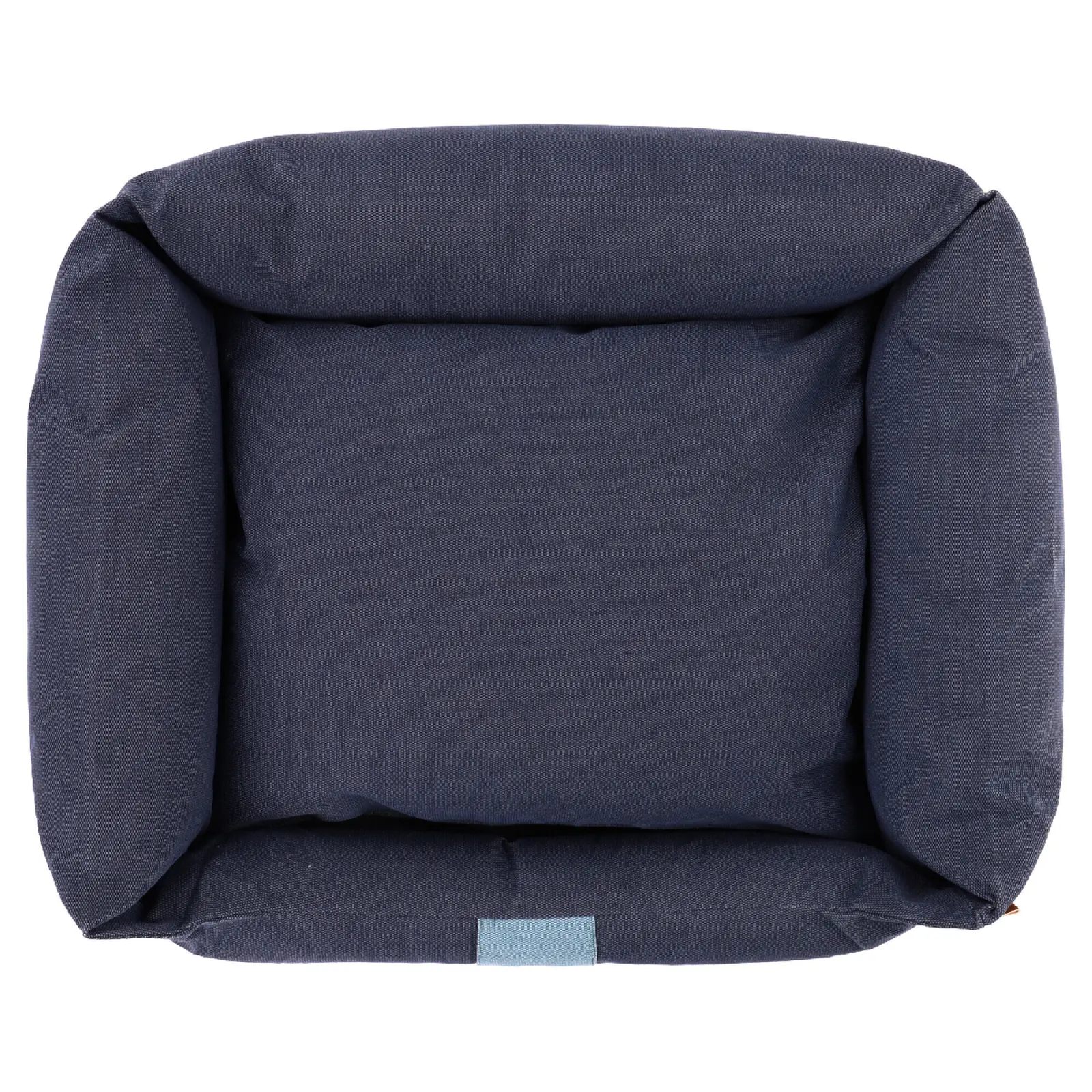 Pelíšek pro psa s okrajem 70x60x20cm, COCOON CANVAS, Navy|Van Baal