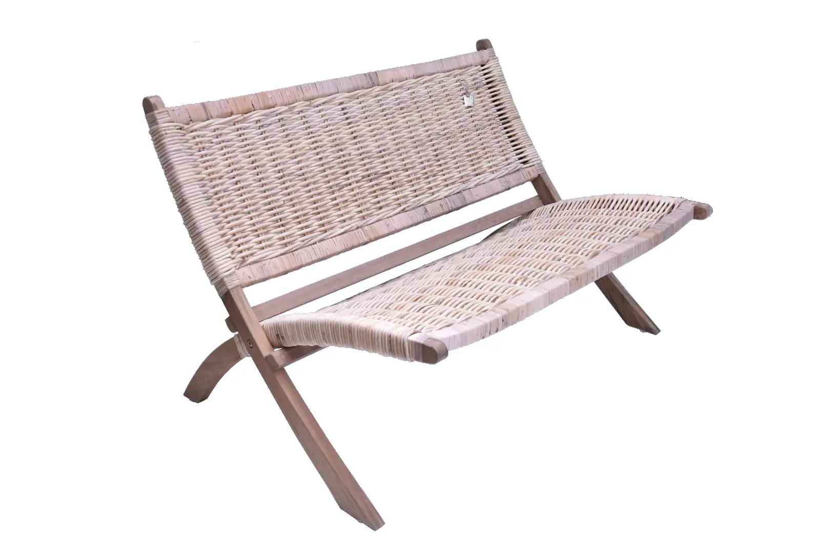 Lavička PATTAYA, skládací, světlá přírodní, 115x82x73cm (DOPRODEJ)|Van Der Leeden 1915