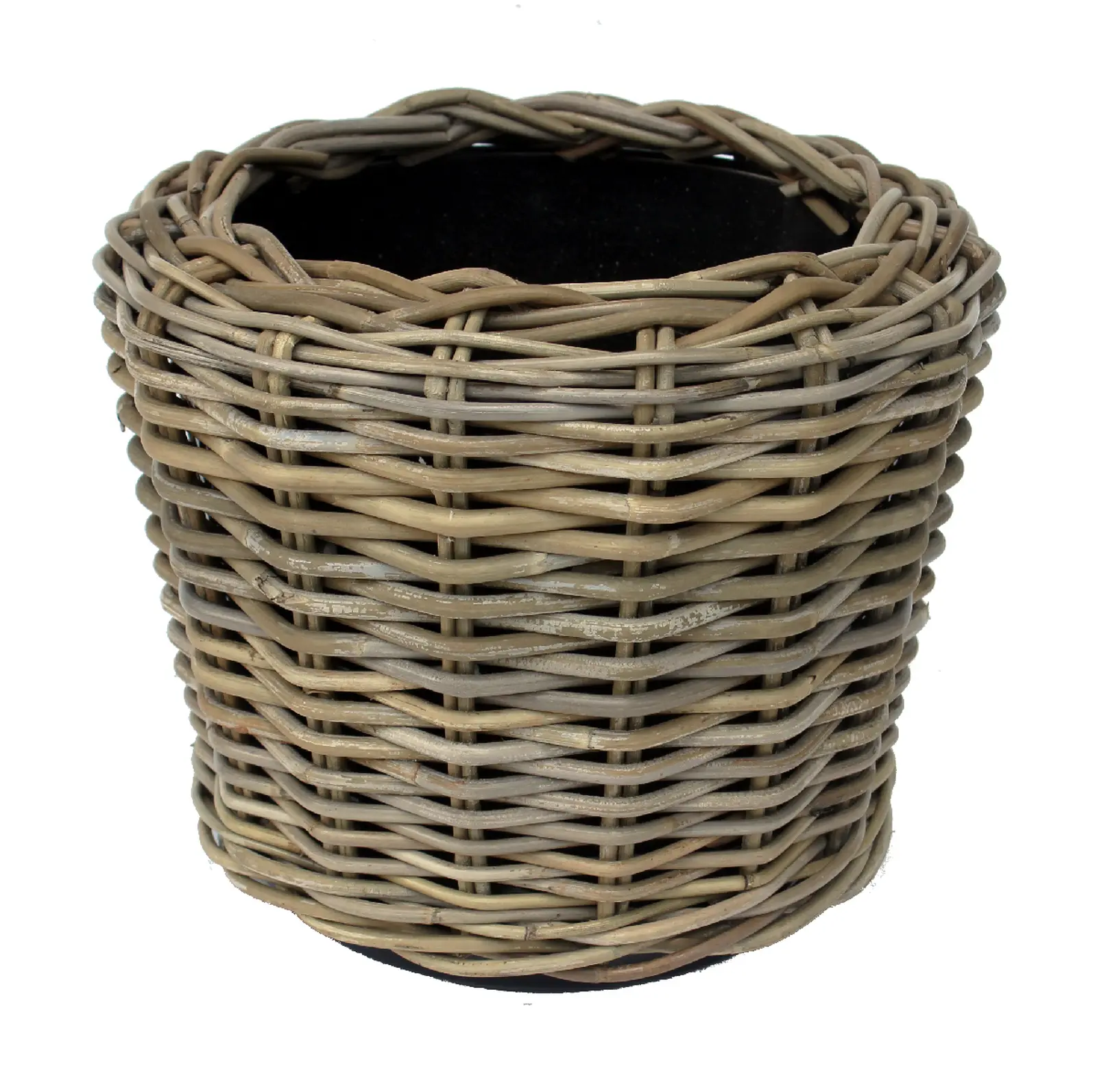 Obal na květináč DRY POT, pr. 34, ratan/plast, přírodní|Van Der Leeden 1915