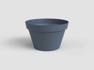 Květináč CAPRI, 50cm, plast, modrá|SLATE BLUE|Artevasi