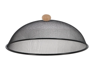 Poklop ochrana potravin NEREZ OCEL, černá, pr. 35,1 cm|Esschert Design
