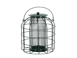 Krmítko pro ptáky BEST FOR BIRDS, odolné proti veverkám, kov, zelená 16x22cm|Esschert Design
