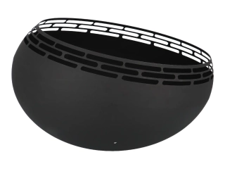 Ohniště LINES, černá, pr.58cm, 11kg|Esschert Design