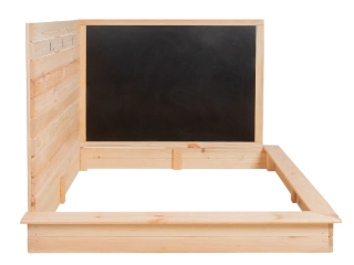 Pískoviště rohové s tabulí 100% FSC, 115x115x115cm, 23kg|Esschert Design