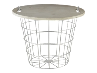 Koš drátěný s víkem, 42 cm (DOPRODEJ)|Esschert Design