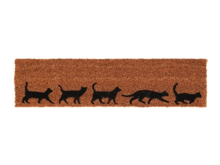 Rohožka kokosová CATS, 76x25x2cm|Esschert Design