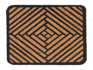 Rohožka z kokosového vlákna ABSTRACT, 50x1,5x50cm|Esschert Design