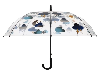 Deštník Weather, průhledný, pr.89x89cm|Esschert Design
