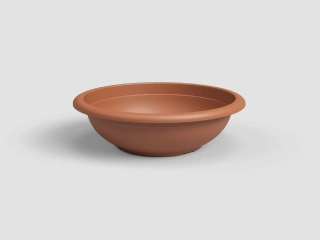 Mísa|květináč VENEZIA, 40cm, plast, hnědá|TERRACOTTA|Artevasi