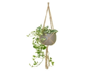 Závěs na květináč MACRAMÉ, 100cm, přírodní|NATURAL|Artevasi