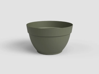 Květináč CAPRI, 35cm, plast, zelená|DRY GREEN|Artevasi