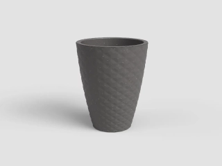 Květináč HAVANA, 70cm, plast, šedá|MUD GREY|Artevasi