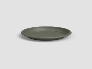 Tácek pod květináč, kulatý, 15cm, plast, zelená|DRY GREEN|Artevasi