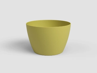 Květináč SAN REMO, 9cm, plast, zelená (DOPRODEJ)|AVOCADO GREEN (DOPRODEJ)|Artevasi