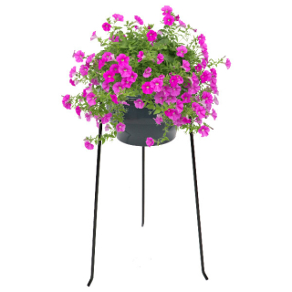 Stojan na květináč s pr. 23cm, kovový, černá, v. 50cm|Esschert Design