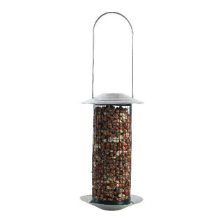 Krmítko na oříšky BIRDS NUTS, závěsné, dárkové balení, 13x22cm, zelená|Esschert Design
