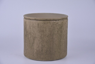 Obal na květináč keramický EVORA, pr.20x18cm, kamel|CAMEL|Ego Dekor