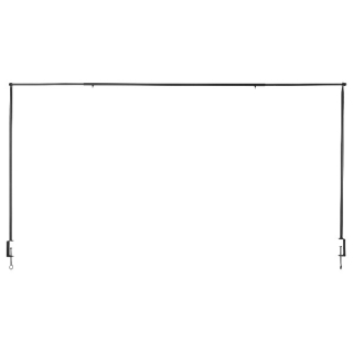Konzolka stolní WINDOW DRESSING, se svorkou 118-212cm, černá|Esschert Design