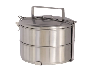 Box na svačinu STEEEL LUNCH BOX TIFFIN CARRIER, 16x14x21cm|Esschert Design