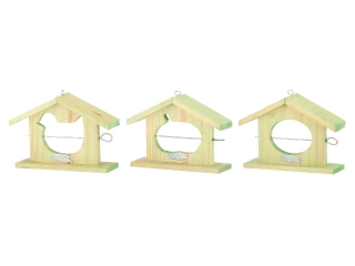 Krmítko pro ptáčky BEST FOR BIRDS na jablíčko, 19 x 6 x 20 cm, balení obsahuje 3 kusy!|Esschert Design