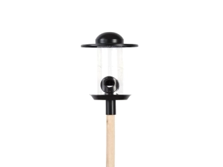 XL Krmítko STICK, na tyči, 131cm, přírodní/černá|Esschert Design