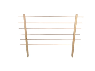 Podpora ke květinám Žebřík, dřevěná, 100x100x3cm|Esschert Design
