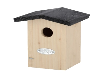 Budka pro Střízlíka zimního, přírodní/černá, 17cm|Esschert Design